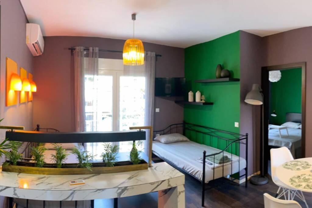 Green Apartment With View Komotini Esterno foto